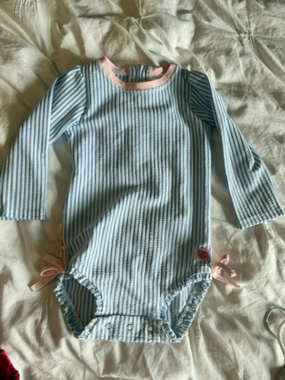 Ruffle Butt Never word suit- sizer 18 -24 month